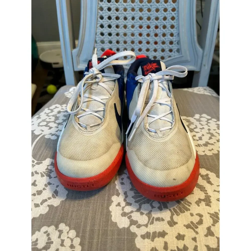 Nike Size 7Y Nike Hustle D 10 CW6735-103 White‎ Basketball Shoes